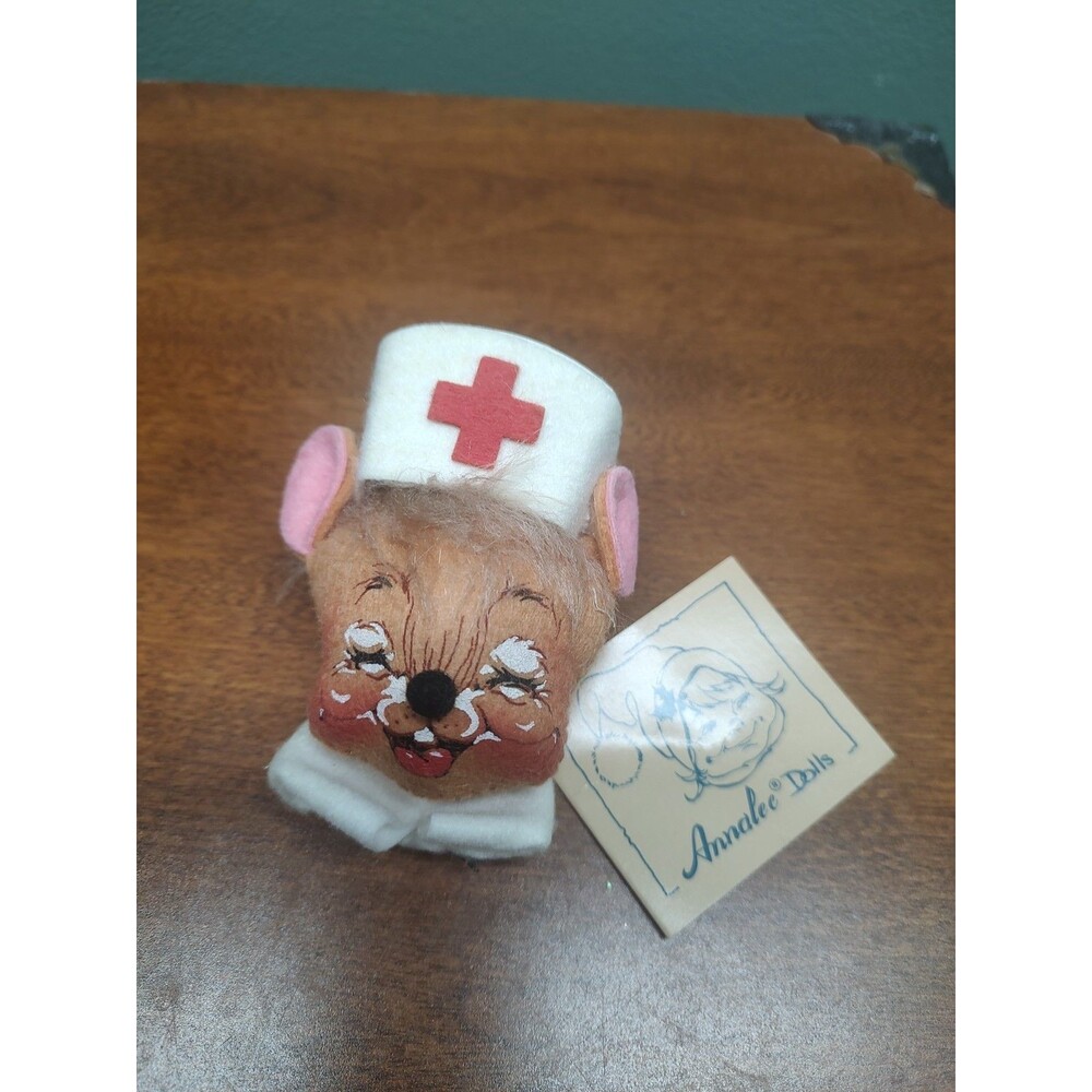 Annalee Dolls Nurse Red Cross Pin 3.5"